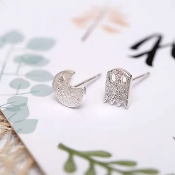 925銀針&times;小精靈吃豆豆&times;耳針