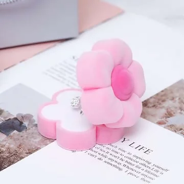 小花朵×適用戒指/小耳釘×絨布盒