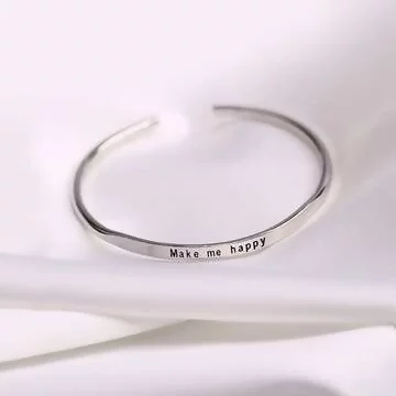 925銀飾×讓我快樂×開口手環