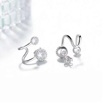 雙圓晶鑽&times;耳環