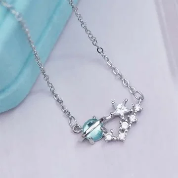 925銀飾&times;眼底星空&times;鎖骨項鍊