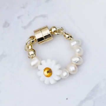 甜心小雛菊&times;單邊磁吸耳夾