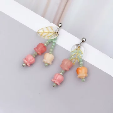 鈴蘭花的呢喃&times;吊墜耳環