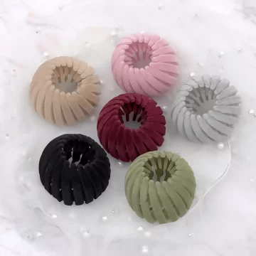 鳥巢植絨&times;懶人盤髮神器&times;共六色