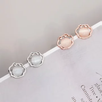 925銀針&times;祥雲如意&times;耳環&times;共二色