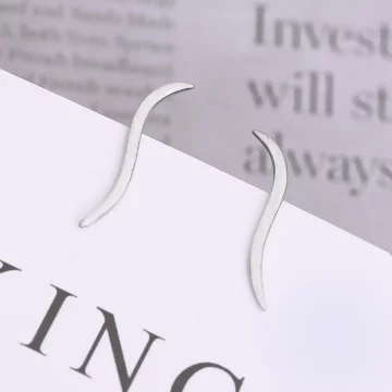 925銀針×眉線×耳勾