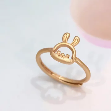 金兔報喜×開口戒指