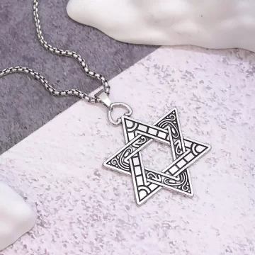 六芒星&times;中性長項鍊