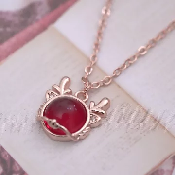 小萌龍&times;鎖骨項鍊