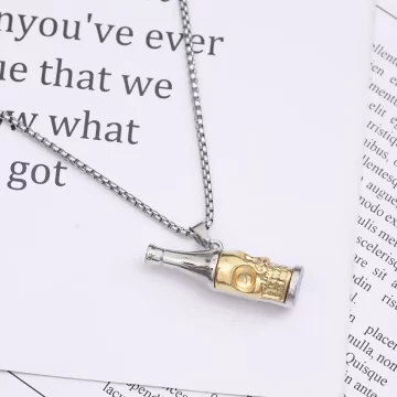 骷髏開瓶器&times;中性長項鍊