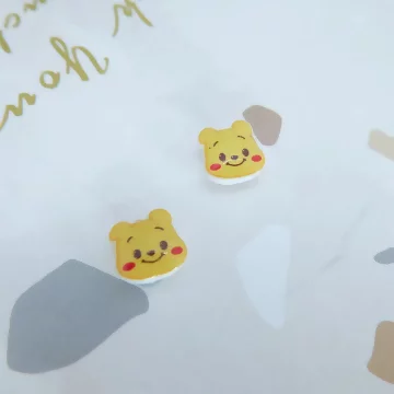 維尼熊×磁吸耳夾/裝飾小物