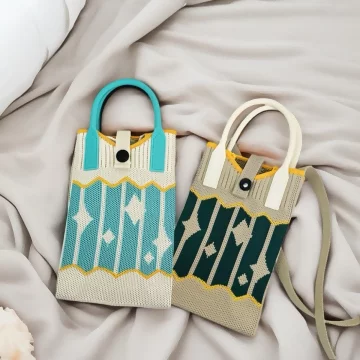 條星星×針織×斜背包×共二色