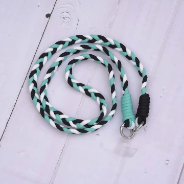 撞色麻花辮×手機斜背雙勾掛繩×黑綠