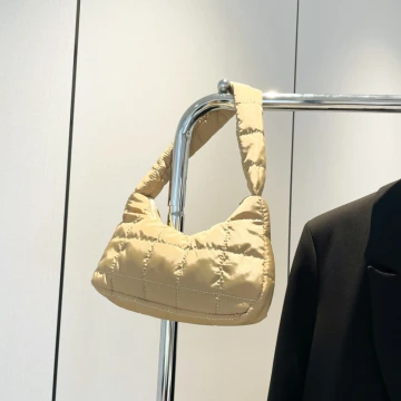 新月空氣包×肩背包×黃色