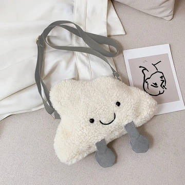 綿花雲朵×斜背袋