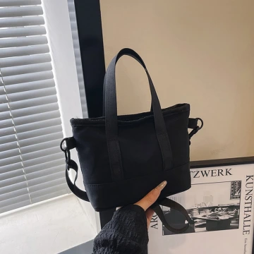 休閒托特小包&times;斜背袋&times;黑色