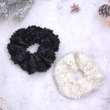 仙女碎花蕾絲×大腸圈髮束×共二色