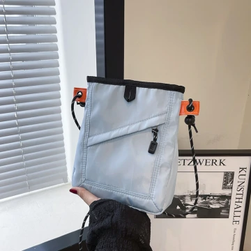 中性工裝小方包&times;斜背包&times;藍色