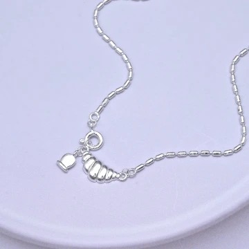 925銀飾&times;牛角風鈴&times;鎖骨項鍊