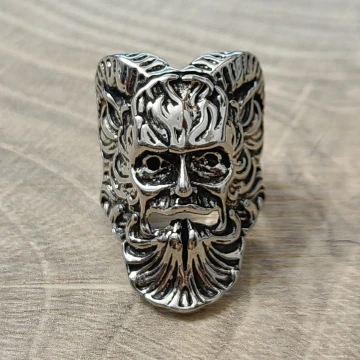 美式&times;復古&times;牧神&times;開口戒指