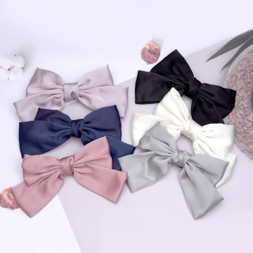 經典緞帶蝴蝶結&times;蝴蝶夾&times;共六色