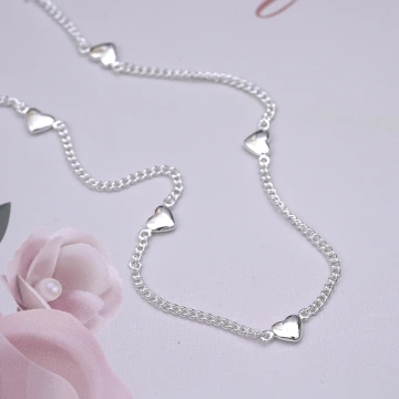925銀飾&times;小小愛心&times;鎖骨項鍊