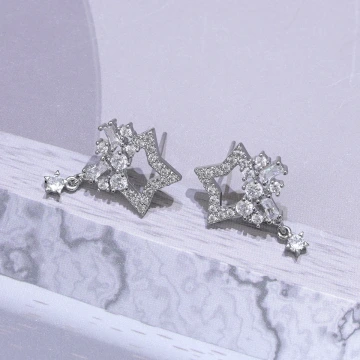 璀璨星星&times;耳環