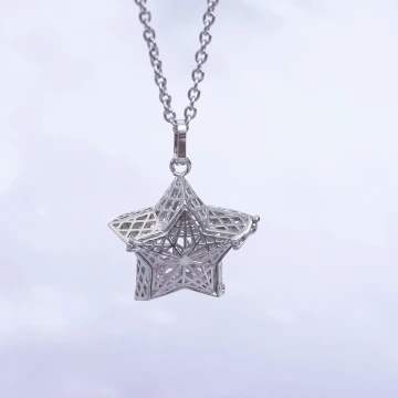 立體五角星&times;百寶盒&times;長項鍊