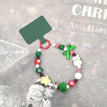 小白雪人&times;手機腕帶掛繩