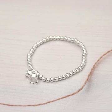 925銀飾&times;風鈴草&times;串珠手環