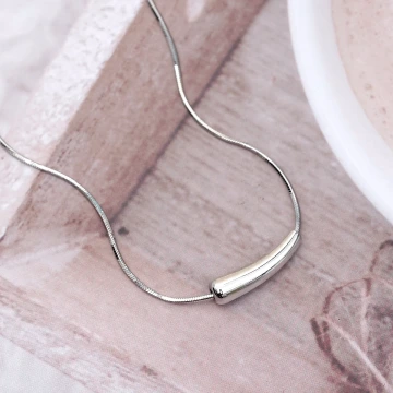 925銀飾&times;小茄子&times;鎖骨項鍊