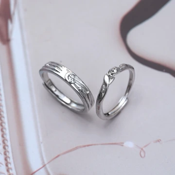 小王子與荊棘玫瑰&times;情侶對戒