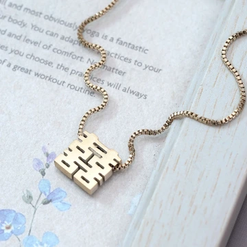 316鋼飾&times;雙囍&times;項鍊&times;金色