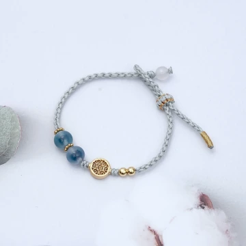 邃藍如意&times;抽繩手鍊