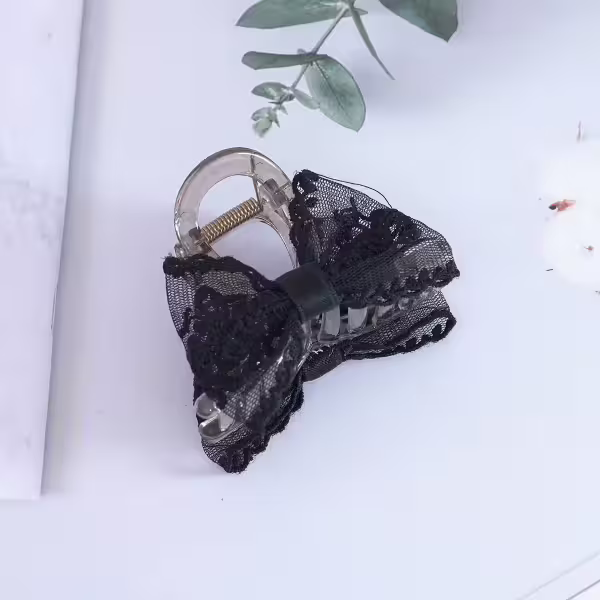 性感黑蕾絲×鯊魚夾