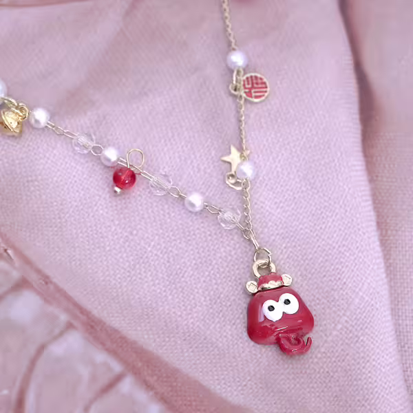 福氣小紅蛇×鎖骨項鍊
