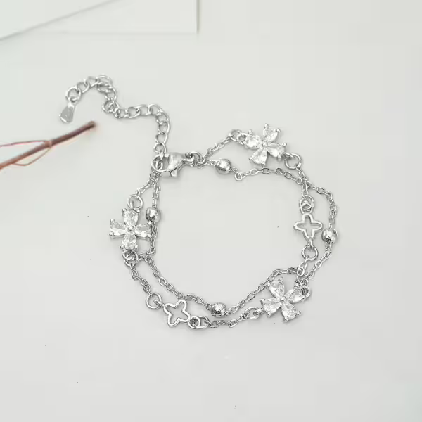 925銀飾&times;花語心願&times;雙層手鍊