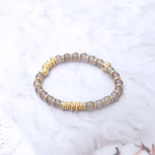 月映金纏&times;固定式串珠手鍊