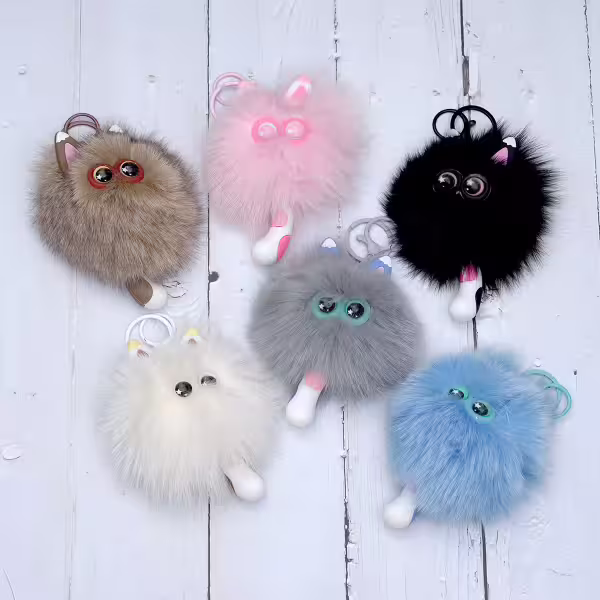 毛球精靈貓&times;娃娃&times;掛件&times;共六色