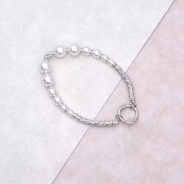 大小珍珠串串&times;手機腕帶掛繩