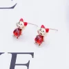 紅心萌牛&times;吊墜耳環-第3張
