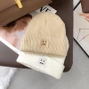 笑臉 ‧_‧×毛帽×白色-第3張