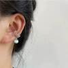 圓珠雙排小貓眼×單邊U型耳骨夾×共二色-第5張