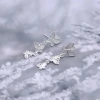 925銀針×蝴蝶群飛×耳環-第4張