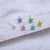 彩色小星星×三套件耳環組-第1張