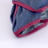 深藍丹寧牛仔布紅邊×鯊魚夾-第4張