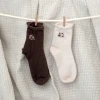 卡皮巴拉毛襪×中筒襪×二雙套件襪子組×暖咖-第2張