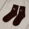 卡皮巴拉毛襪×中筒襪×二雙套件襪子組×暖咖-第4張