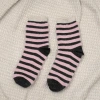點點條紋毛襪×中筒襪×二雙套件襪子組-第4張