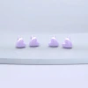 小愛心×陶瓷×養耳棒×二套件耳環組×紫色-第2張